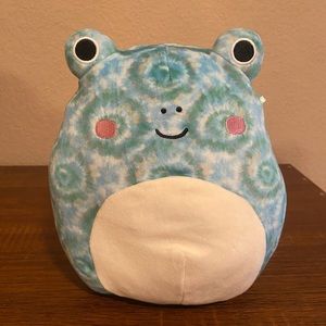 Squishmellows Ferdie Tie Die Frog Plush Plushy